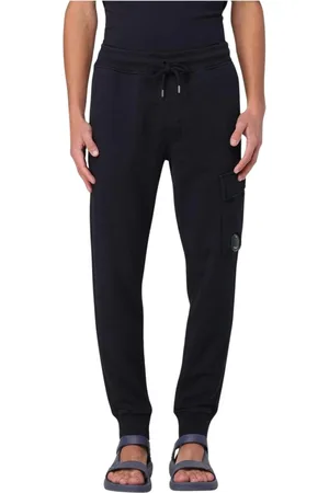 C.P. Company Bukser, Herre, Sort, M, Bomuld, Cargo Joggers Sweatshirt Urban Grey