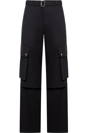 Jacquemus Bukser, Herre, Sort, L, Bomuld, Cargo Bomuld Bukser