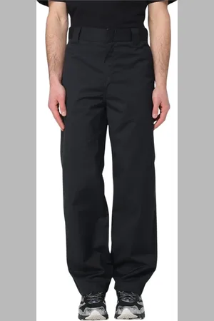 Carhartt Bukser, Herre, Sort, W34, Bomuld, Sort arbejdstøj bukser regelmæssig pasform