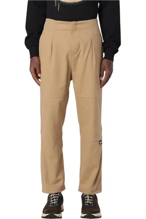 DISCLAIMER Bukser, Herre, Brun, XL, Uld, Elegant Kamel Casual Bukser