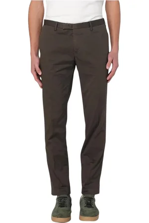 PT Torino Bukser, Herre, Brun, S, Bomuld, Slim Fit Beige Chinos Bukser