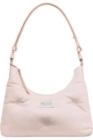 Maison Margiela Taske, Dame, Lyserød, ONE SIZE, Uld, Ivory Skuldertaske Elegant Design
