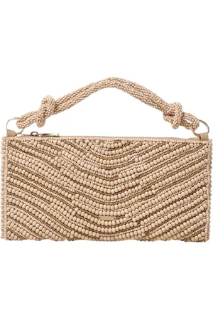 Cult Gaia Taske, Dame, , ONE SIZE, Uld, Elegant Vævet Skuldertaske