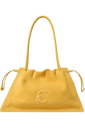Coccinelle Taske, Dame, Gul, ONE SIZE, Uld, Beige Skuldertaske Snørelukning Elegant Stilfuld