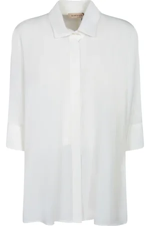 BLANCA Bluser & Skjorter, Dame, Hvid, 2XS, Hvid T-shirt med Batwing-ærmer