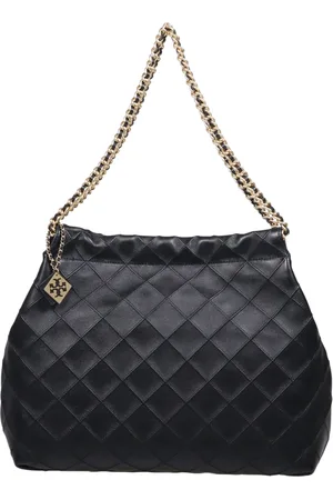 Tory Burch Taske, Dame, Sort, ONE SIZE, Uld, Soft Drawstring Hobo Taske