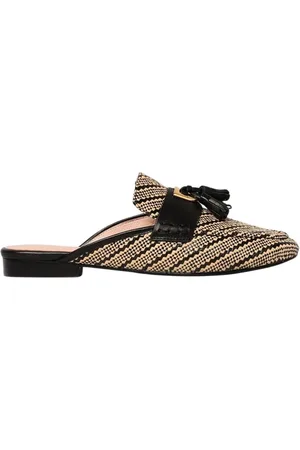 Coccinelle Sko, Dame, Sort, 36 EU, Læder, Sort Vævet Tassel Mules