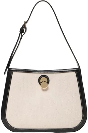 Fabiana Filippi Taske, Dame, Sort, ONE SIZE, Uld, Læder skuldertaske