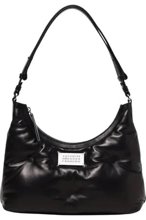Maison Margiela Taske, Dame, Sort, ONE SIZE, Uld, Elegant Ivoer Skuldertaske