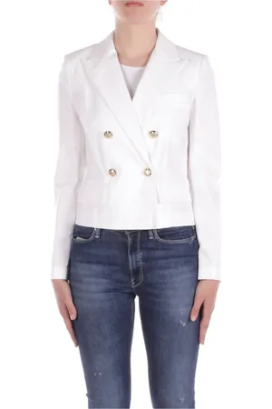 Ralph Lauren Jakke, Dame, Hvid, L, Bomuld, Hvide jakker
