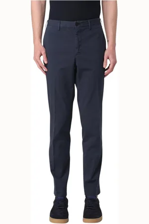 Incotex Bukser, Herre, Blå, L, Bomuld, Brun Slim Fit Chinos Bukser