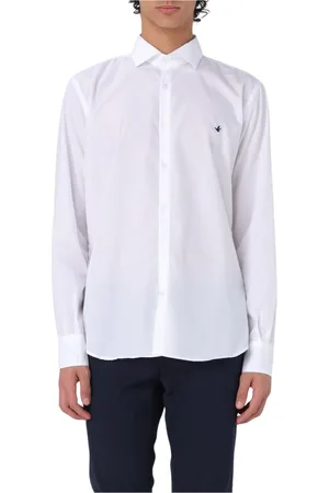 BROOKSFIELD Skjorte, Herre, Hvid, 2XL, Bomuld, Hvid Bomuldsskjorte