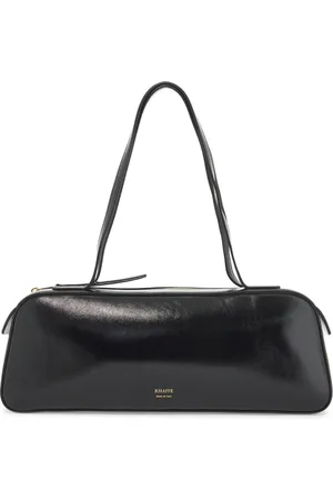 Khaite Taske, Dame, Sort, ONE SIZE, Uld, Glossy læder skuldertaske