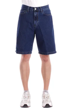 Carhartt Shorts, Herre, Blå, W32, Denim, Lynlåsshorts til mænd