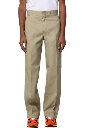 Dickies Bukser, Herre, , W26, Bomuld, Khaki Afslappet Pasform Arbejdsbukser