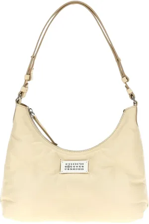 Maison Margiela Taske, Dame, , ONE SIZE, Uld, Elegant Ivoer Skuldertaske