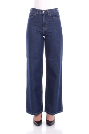 Carhartt Jeans, Dame, Blå, W30, Bomuld, Logo Jeans med lommer og regular fit