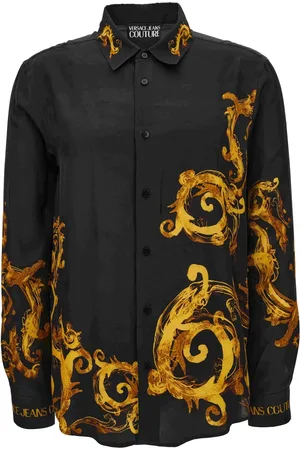 VERSACE Skjorte, Herre, Sort, M, Skjorter