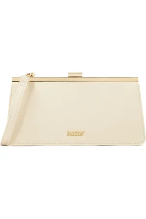 Kazar Taske, Dame, , ONE SIZE, Uld, Elegant håndtaske med metalramme