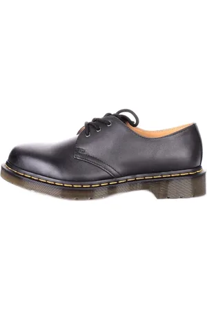 Dr. Martens Sko, Herre, Sort, 41 EU, Læder, Flade Lædersko