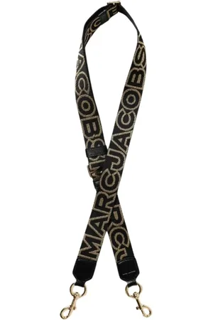 Marc Jacobs Taske, Dame, Sort, ONE SIZE, Uld, Skulder taske med jacquard logo