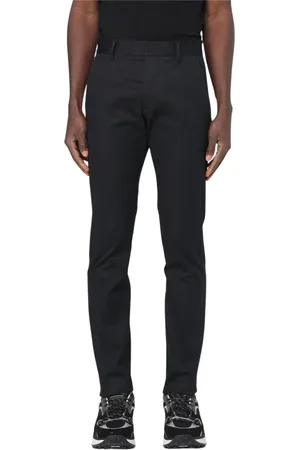 Dsquared2 Bukser, Herre, Sort, M, Uld, Klassiske Fit Sorte Bukser