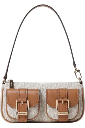 Michael Kors Taske, Dame, , ONE SIZE, Uld, Elegant Ivoire Tote Taske med Guld Hardware