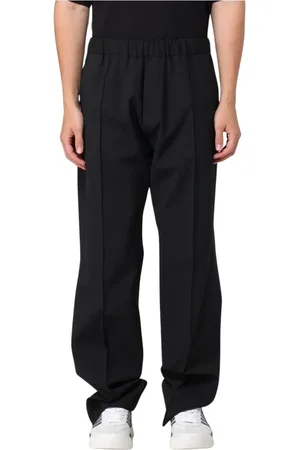 Dsquared2 Bukser, Herre, Sort, XL, Uld, Sort Skater Bukser Regular Fit