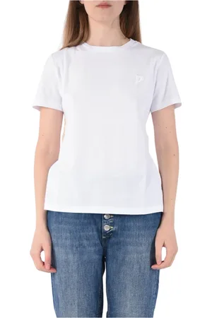 Dondup Top, Dame, Hvid, S, Bomuld, T-shirts