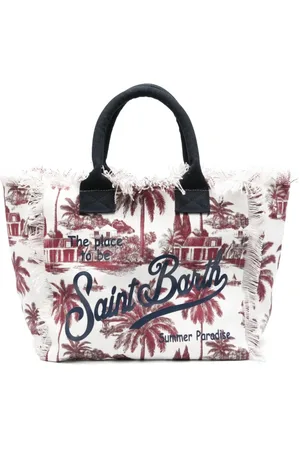 MC2 SAINT BARTH Taske, Dame, Flerfarvet, ONE SIZE, Bomuld, Multifarvet Shopper Taske til Kvinder
