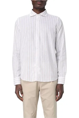 Manuel Ritz Skjorte, Herre, , 2XL, Uld, Stribet skjortekjole i grøn