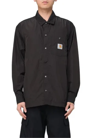 Carhartt Skjorte, Herre, Sort, S, Nylon, Letvægts Nylon Coach Jakke