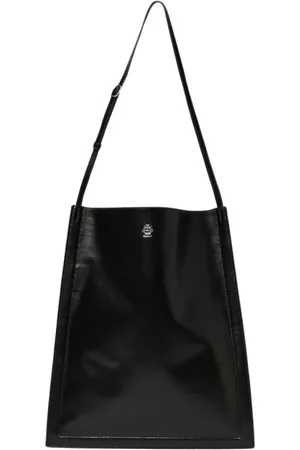 Bally Taske, Dame, Sort, ONE SIZE, Uld, Elegant Sort Skuldertaske