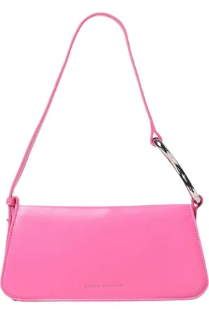 Chiara Ferragni Taske, Dame, Lyserød, ONE SIZE, Uld, Fuchsia Skuldertaske Chic Kvinde
