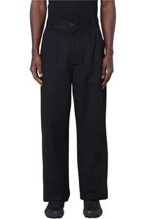 Carhartt Bukser, Herre, Sort, XS, Uld, Holdbare arbejdsbukser, klassisk sort