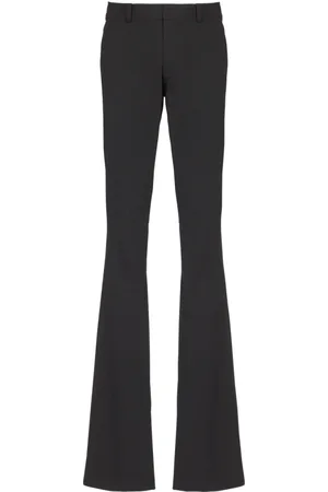 Balmain Bukser, Herre, Sort, XL, Uld, Tekniske uldbukser