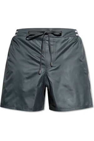 Balmain Badetøj, Herre, Grå, XL, Polyester, Badeshorts
