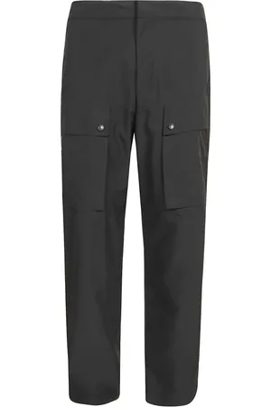 Balmain Bukser, Herre, Sort, XS, Nylon, Nylon Cargo Bukser