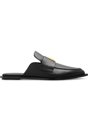 Balmain Sko, Dame, Sort, 36 EU, Læder, Ana læder slides
