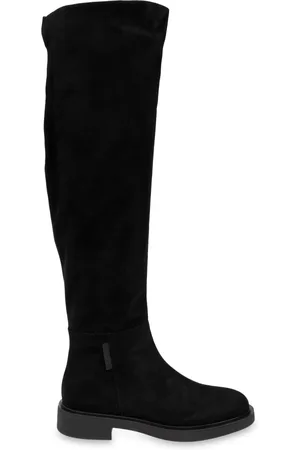 Gianvito Rossi Sko, Dame, Sort, 36 EU, Uld, Støvler Lexington
