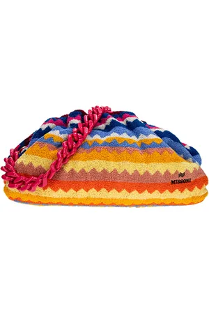 Missoni Taske, Dame, Flerfarvet, ONE SIZE, Bomuld, Multifarvet Clutch Taske til Kvinder