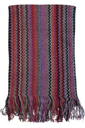 Missoni Tilbehør, unisex, Flerfarvet, ONE SIZE, Uld, Zig Zag Tørklæde