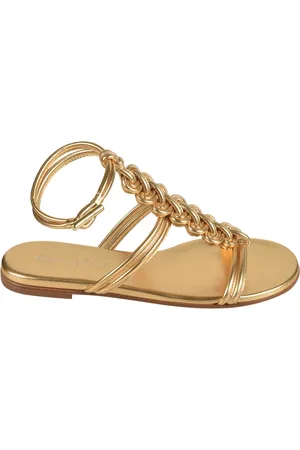 Gianvito Rossi Sko, Dame, Gul, 39 EU, Elegante Sandaler til Kvinder