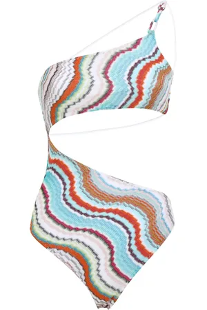 Missoni Badetøj, Dame, Flerfarvet, S, Uld, Multifarvet One Piece Badedragt