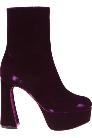 Gianvito Rossi Sko, Dame, Lilla, 41 EU, Ankelstøvler