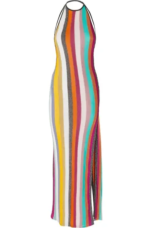 Missoni Kjole, Dame, Flerfarvet, S, Uld, Stilfuld Strand Cover-Up Kjole