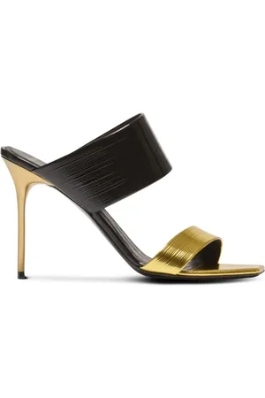 Balmain Sko, Dame, Sort, 37 EU, Stribet Mode Taske