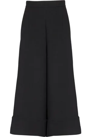 Balmain Bukser, Dame, Sort, 2XS, Uld, Crepe Culotte Nederdel