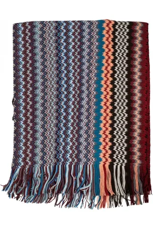 Missoni Tilbehør, Herre, Flerfarvet, ONE SIZE, Uld, Stilfuldt Tørklæde til Modebevidst Look