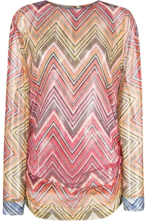 Missoni Top, Dame, Flerfarvet, S, Multifarvet Kort Cover Up